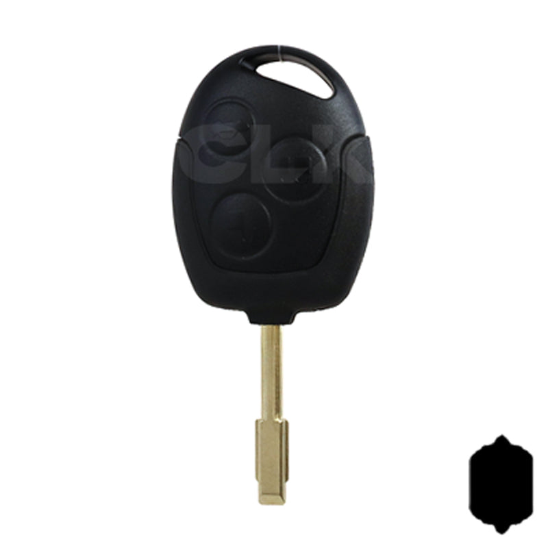 Ford Transit Connect 3 Button Remote Head Tibbe Key (3B4) - By Ilco Automotive Key Ilco
