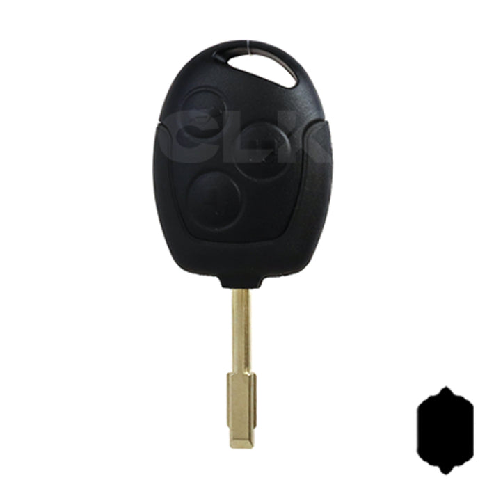 Ford Transit Connect 3 Button Remote Head Tibbe Key (3B4) - By Ilco Automotive Key Ilco