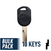 Ford Transponder Key Blank (H84-PT, H92-PT) Pack of 10 Automotive Key JMA USA
