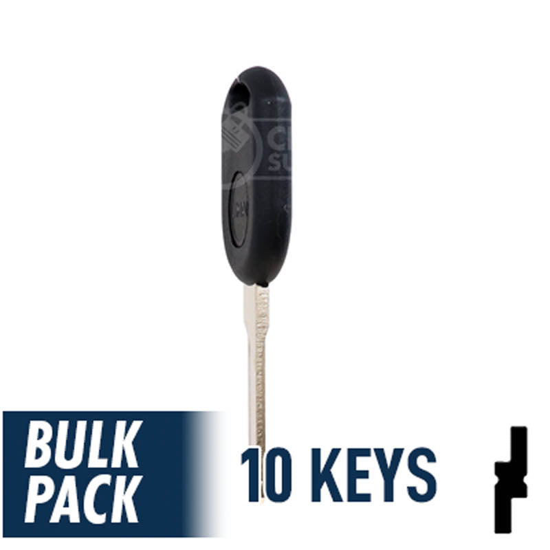 Ford Transponder Key Blank (H84-PT, H92-PT) Pack of 10 Automotive Key JMA USA