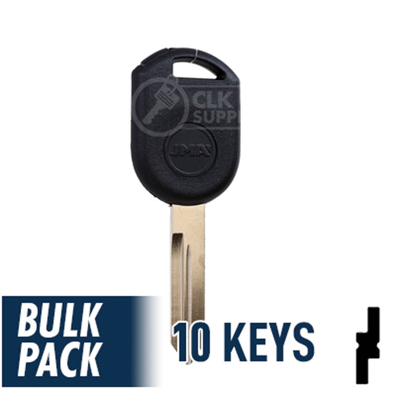Ford Transponder Key Blank (H84-PT, H92-PT) Pack of 10 Automotive Key JMA USA