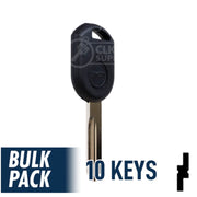 Ford Transponder Key Blank (H84-PT, H92-PT) Pack of 10 Automotive Key JMA USA