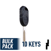 Ford Transponder Key Blank (H84-PT, H92-PT) Pack of 10 Automotive Key JMA USA