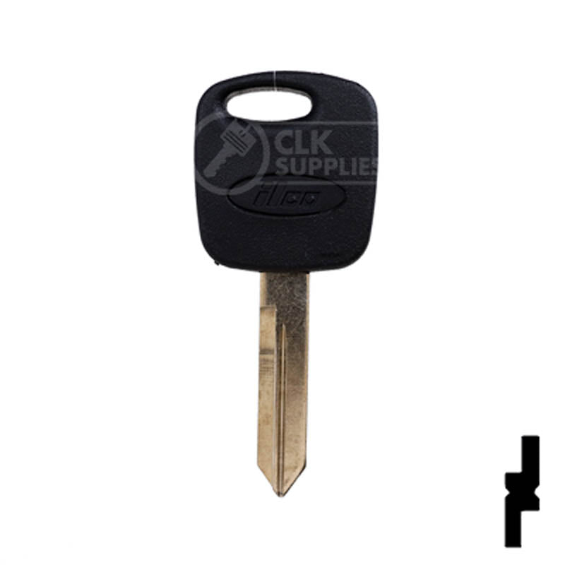 Ford Transponder Key ( H72-PT, 598333 ) Automotive Key LockVoy