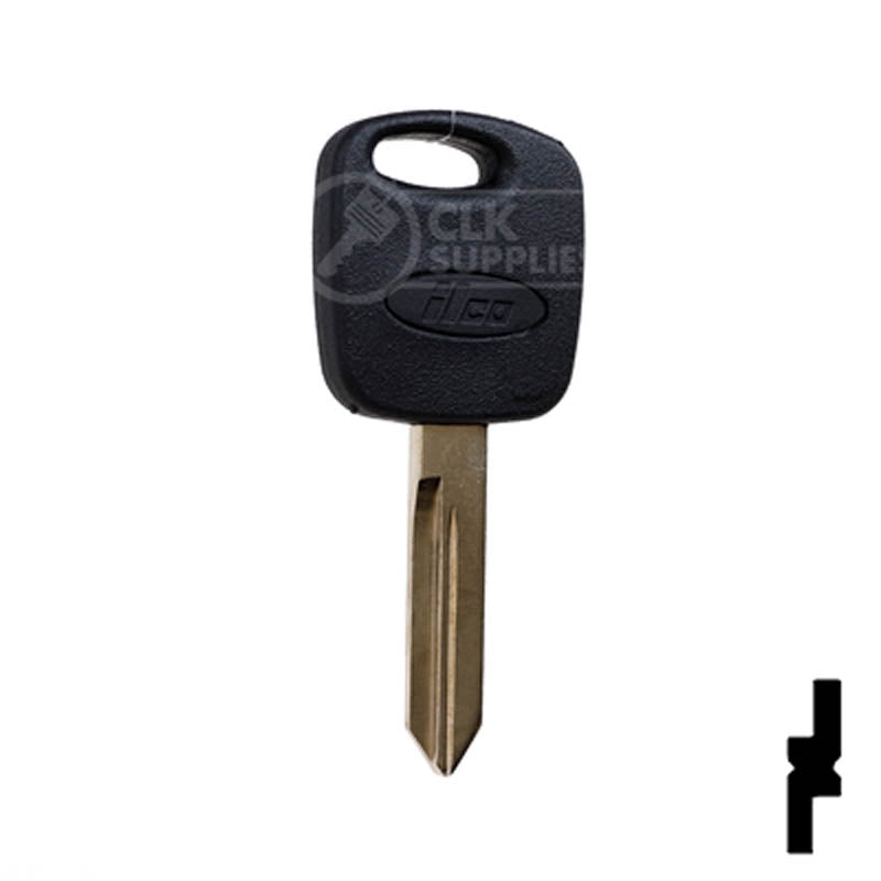 Ford Transponder Key ( H72-PT, 598333 ) Automotive Key LockVoy