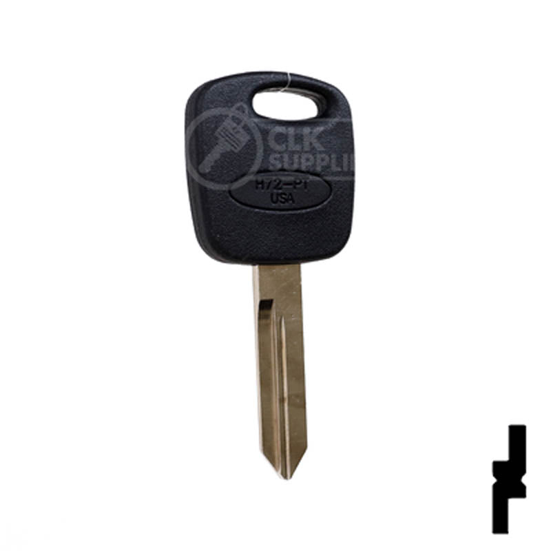 Ford Transponder Key ( H72-PT, 598333 ) Automotive Key LockVoy