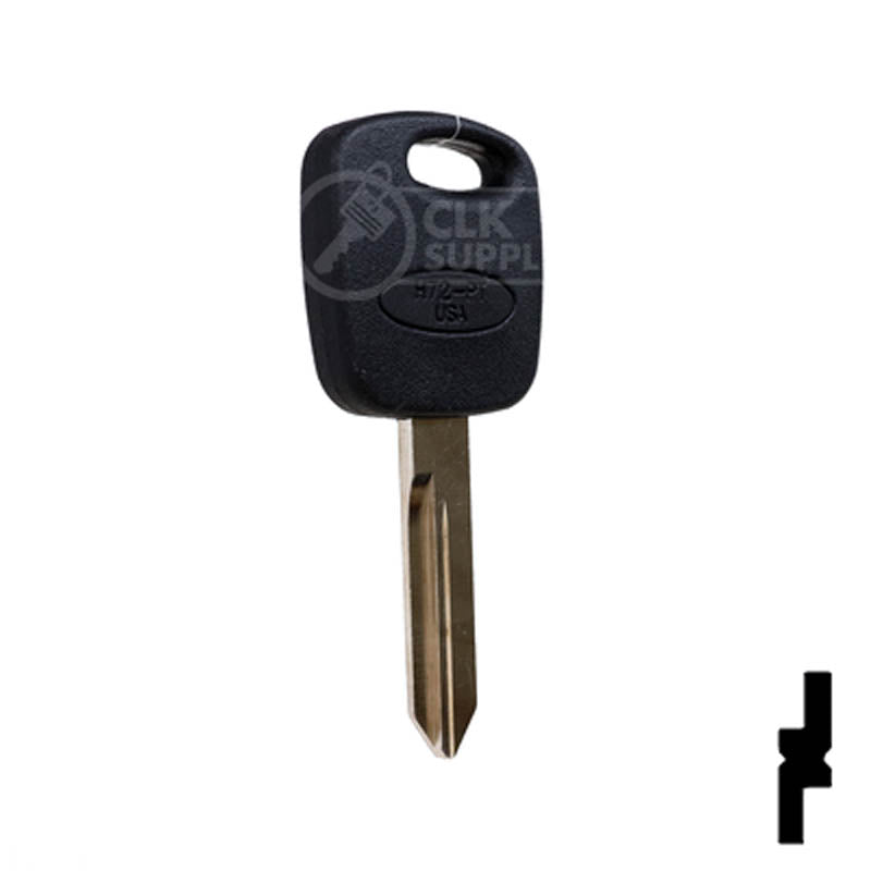 Ford Transponder Key ( H72-PT, 598333 ) Automotive Key LockVoy