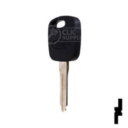 Ford Transponder Key ( H72-PT, 598333 ) Automotive Key LockVoy