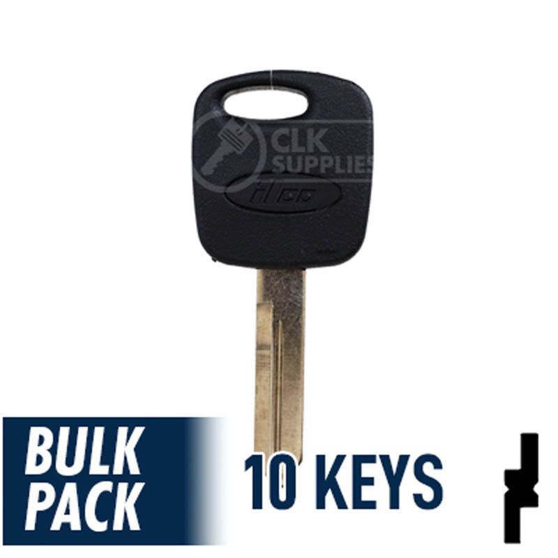 Ford Transponder Key ( H72-PT, 598333 ) Pack of 10 Automotive Key JMA USA