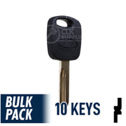 Ford Transponder Key ( H72-PT, 598333 ) Pack of 10 Automotive Key JMA USA