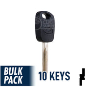 Ford Transponder Key ( H72-PT, 598333 ) Pack of 10 Automotive Key JMA USA