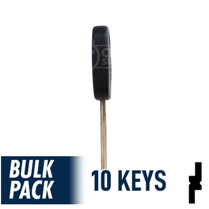 Ford Transponder Key ( H72-PT, 598333 ) Pack of 10 Automotive Key JMA USA