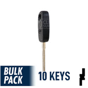 Ford Transponder Key ( H72-PT, 598333 ) Pack of 10 Automotive Key JMA USA