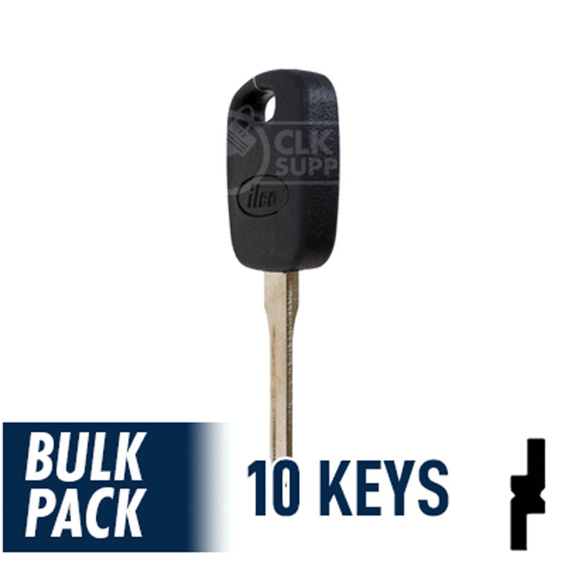 Ford Transponder Key ( H72-PT, 598333 ) Pack of 10 Automotive Key JMA USA