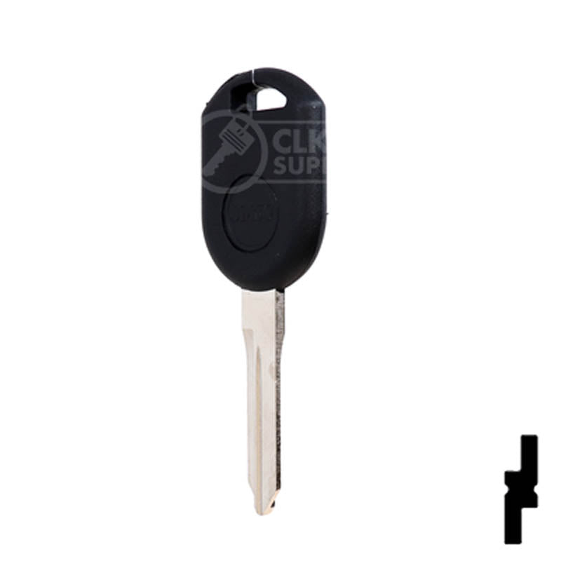 Ford Transponder Key (H92-PT) Automotive Key JMA USA