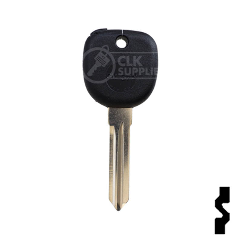 GM Circle Plus Transponder Key (B111-PT, 5903089) Automotive Key LockVoy