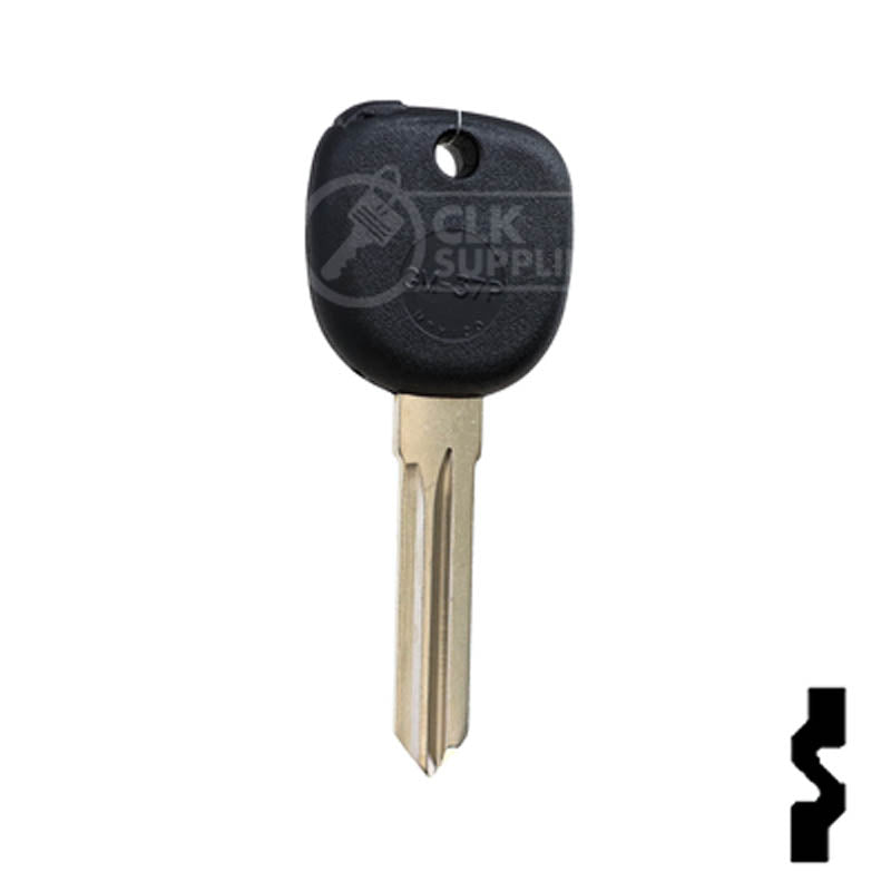 GM Circle Plus Transponder Key (B111-PT, 5903089) Automotive Key LockVoy