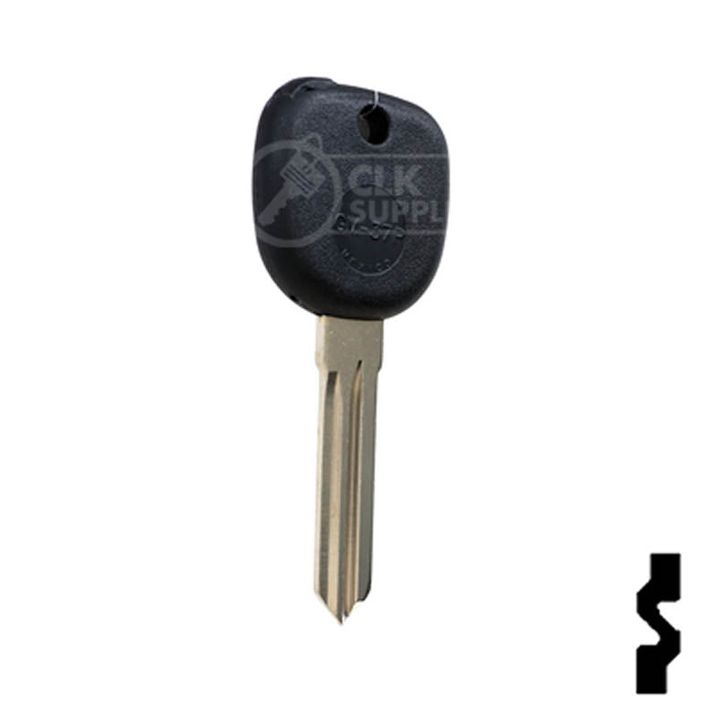 GM Circle Plus Transponder Key (B111-PT, 5903089) Automotive Key LockVoy