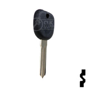 GM Circle Plus Transponder Key (B111-PT, 5903089) Automotive Key LockVoy