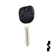 GM Circle Plus Transponder Key (B111-PT, 5903089) Automotive Key LockVoy