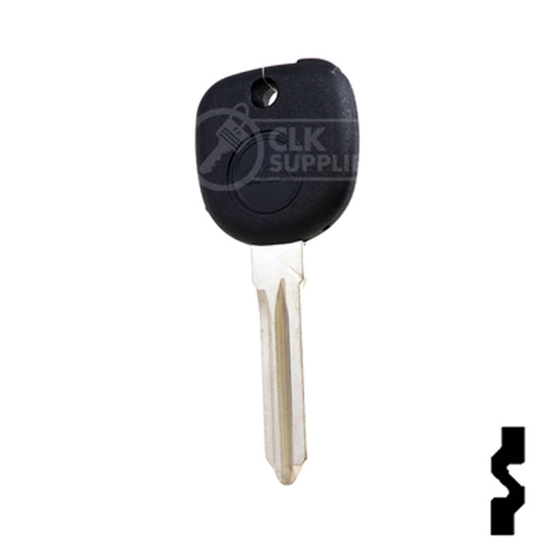 GM Circle Plus Transponder Key (B111-PT, 5903089) Automotive Key LockVoy