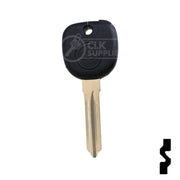 GM Circle Plus Transponder Key (B111-PT, 5903089) Automotive Key LockVoy