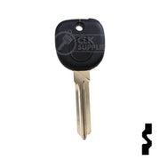 GM Circle Plus Transponder Key (B111-PT, 5903089) Automotive Key LockVoy