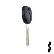 GM Circle Plus Transponder Key (B111-PT, 5903089) Automotive Key LockVoy