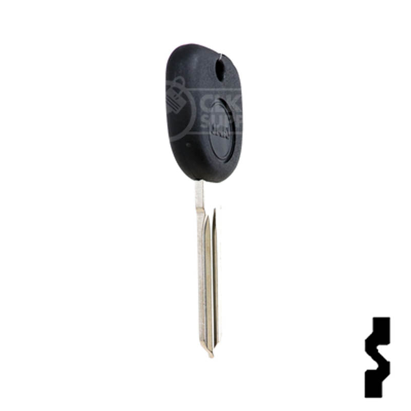 GM Circle Plus Transponder Key (B111-PT, 5903089) Automotive Key LockVoy