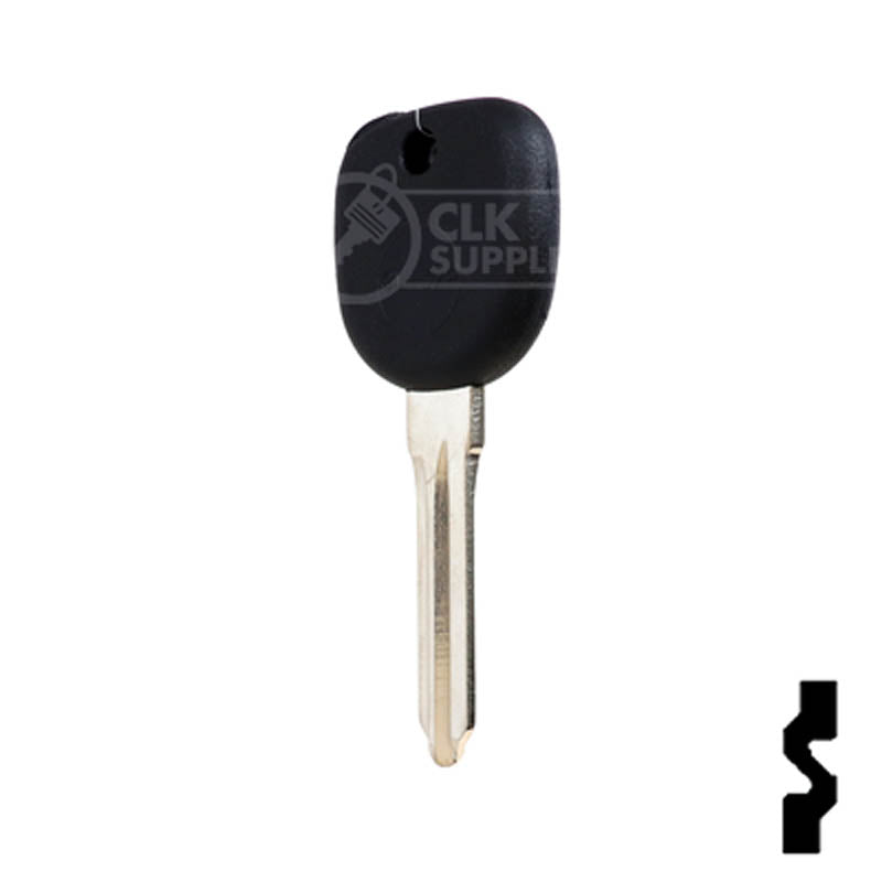 GM Circle Plus Transponder Key (B111-PT, 5903089) Automotive Key LockVoy