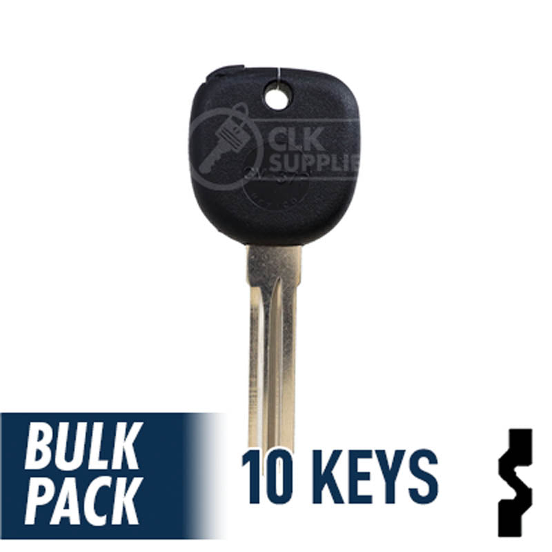 GM Circle Plus Transponder Key ( B111-PT, 5903089 ) Pack of 10 Automotive Key JMA USA