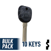 GM Circle Plus Transponder Key ( B111-PT, 5903089 ) Pack of 10 Automotive Key JMA USA