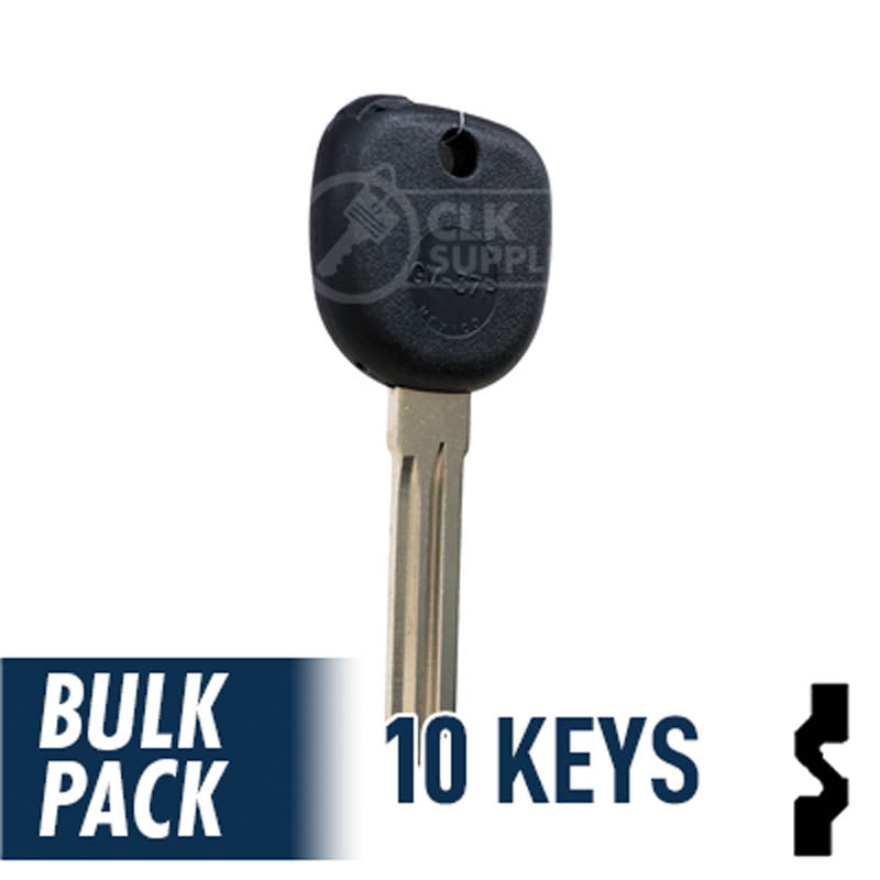 GM Circle Plus Transponder Key ( B111-PT, 5903089 ) Pack of 10 Automotive Key JMA USA