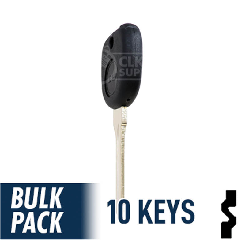 GM Circle Plus Transponder Key ( B111-PT, 5903089 ) Pack of 10 Automotive Key JMA USA