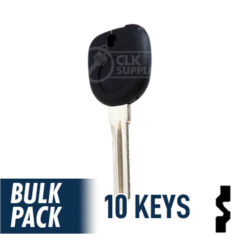 GM Circle Plus Transponder Key ( B111-PT, 5903089 ) Pack of 10 Automotive Key JMA USA