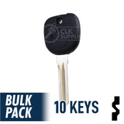 GM Circle Plus Transponder Key ( B111-PT, 5903089 ) Pack of 10 Automotive Key JMA USA