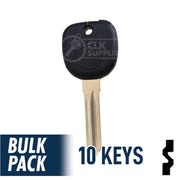 GM Circle Plus Transponder Key ( B111-PT, 5903089 ) Pack of 10 Automotive Key JMA USA
