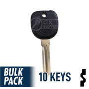 GM Circle Plus Transponder Key ( B111-PT, 5903089 ) Pack of 10 Automotive Key JMA USA