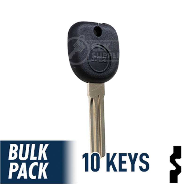 GM Circle Plus Transponder Key ( B111-PT, 5903089 ) Pack of 10 Automotive Key JMA USA