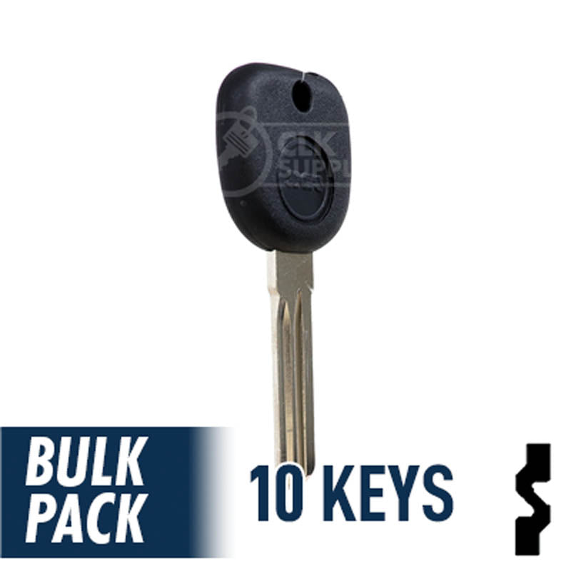 GM Circle Plus Transponder Key ( B111-PT, 5903089 ) Pack of 10 Automotive Key JMA USA