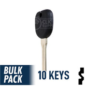 GM Circle Plus Transponder Key ( B111-PT, 5903089 ) Pack of 10 Automotive Key JMA USA
