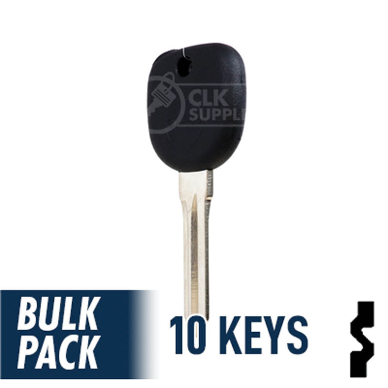 GM Circle Plus Transponder Key ( B111-PT, 5903089 ) Pack of 10 Automotive Key JMA USA