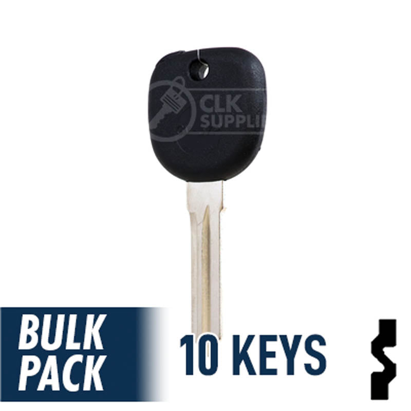 GM Circle Plus Transponder Key ( B111-PT, 5903089 ) Pack of 10 Automotive Key JMA USA