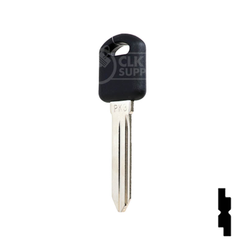 GM Transponder Key ( B103-PT, 690556 ) Automotive Key LockVoy