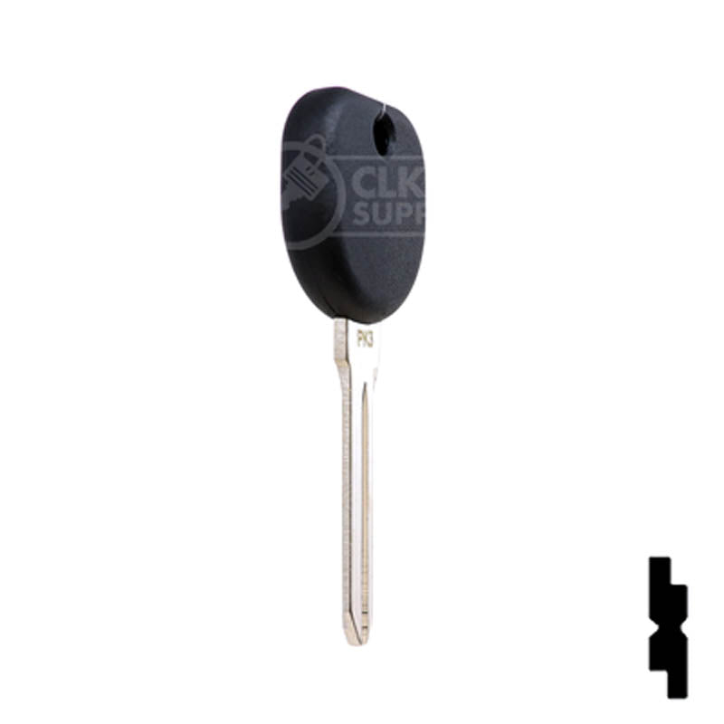 GM Transponder Key ( B112-PT, 692139 ) Automotive Key LockVoy