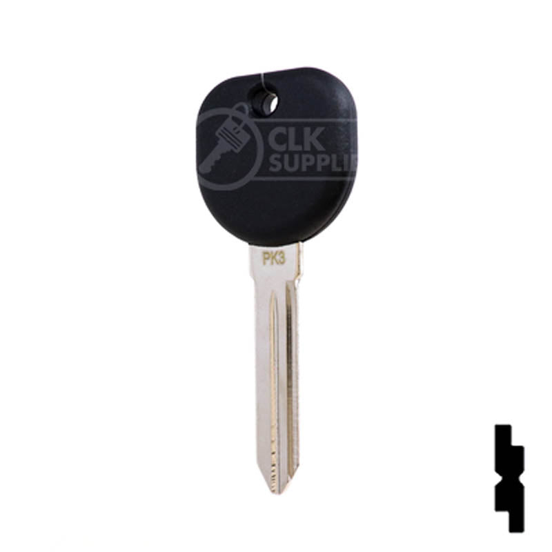 GM Transponder Key ( B112-PT, 692139 ) Automotive Key LockVoy