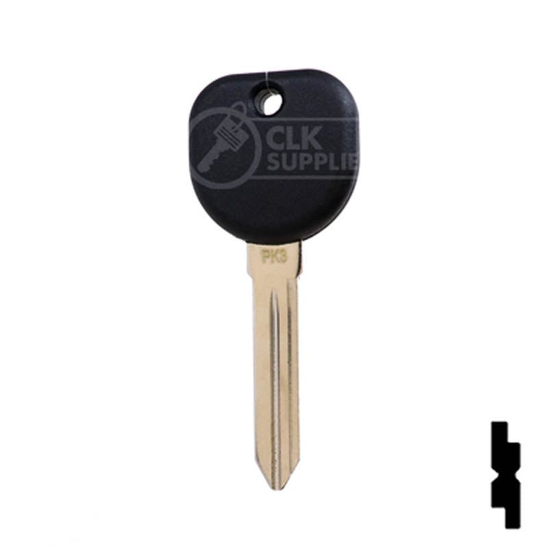 GM Transponder Key ( B112-PT, 692139 ) Automotive Key LockVoy
