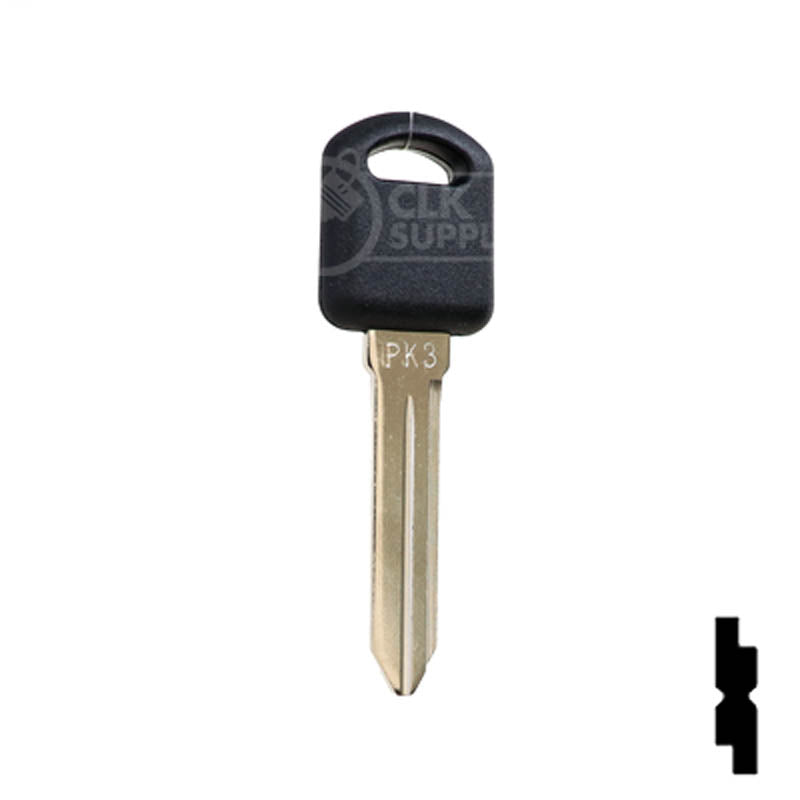 GM Transponder Key ( B97-PT, 690552 ) Automotive Key LockVoy