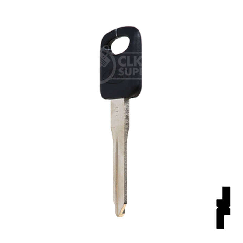 H75 Plastic Ford Logo Key Automotive Key Strattec