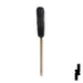 H78-P Plastic Head Key Blank Automotive Key JMA USA